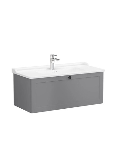 Vitra Root Classic Tek Çekmeceli Lavabo Dolabı 100 Cm 68829 Çok Renkli