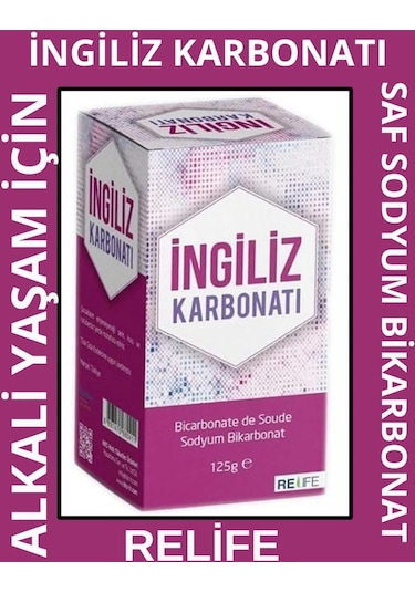 Re-Life Saf İngiliz Karbonatı 125 G