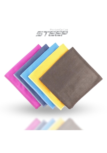 Steep Ultimate Mikrofiber Temizlik Bezi Renkli Soft Touch Bez 40x40 Cm