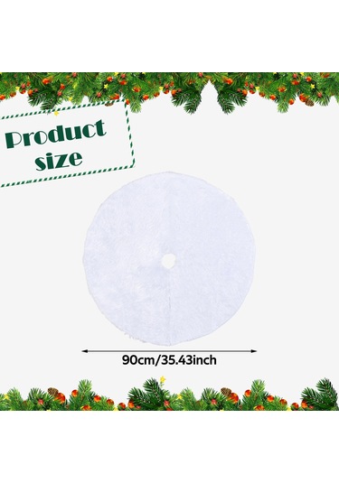 Suntek Yatak Odası Ev Kapısı İçin Peluş Yılbaşı Ağacı 90 Cm