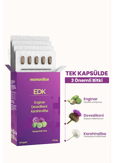 Edk Enginar-devedikeni-karahindiba Kapsül