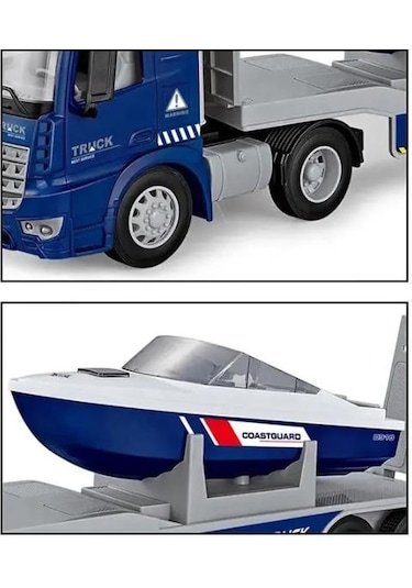 Ctoy Sesli Ve Işıklı Tekne Taşıyıcı Tır - Py8815b