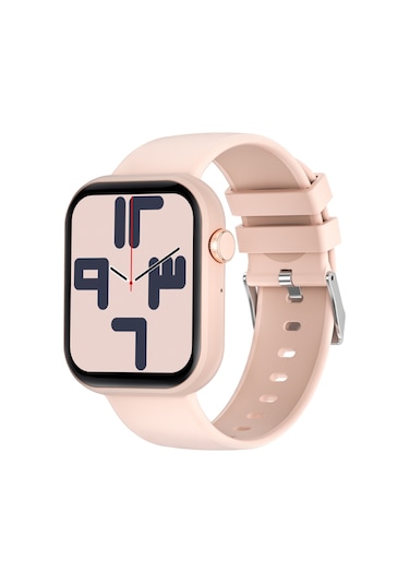 Geeroyoo JZR-GY 1.83" Hd Renkli Dokunmatik Spor Modları Takipçisi Pembe Akıllı Saat (İthalatçı Garantili)