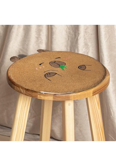 Suntek Capybara Sandalye Minderi Oturma Yatak Odası Stil-d