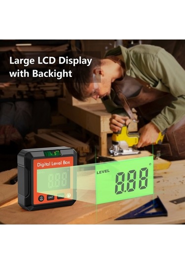 Pazly Veya Siyah Ölçer Malzeme Kırmızı, Jd10 Hassasiyet Beyaz Açı Abs 0.1 - Lv