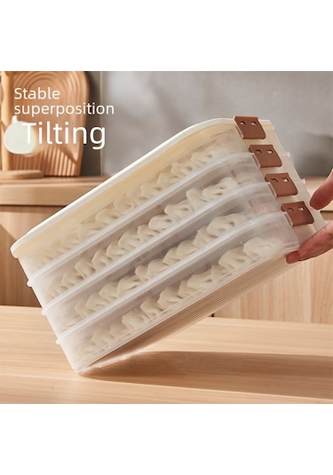 Youtek Beyaz Tek Katlı Kapaçklı Mutfak Ürünü: Yemek Dereceli Dondurucuya Uygun Manti/çorba Böreği Muhafaza Kutusu - Taze Saklama Ve Donma İçin Ev Gereci Diğer