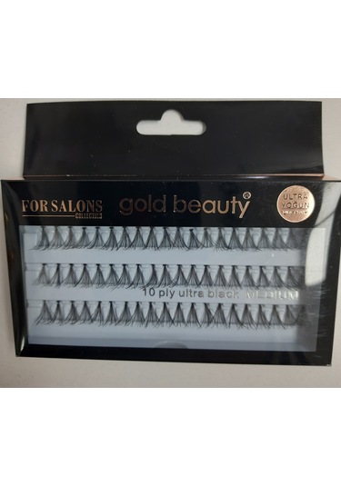 Gold Beauty Tk-02 Ultra Yoğun Tekli Takma Kirpik Medium