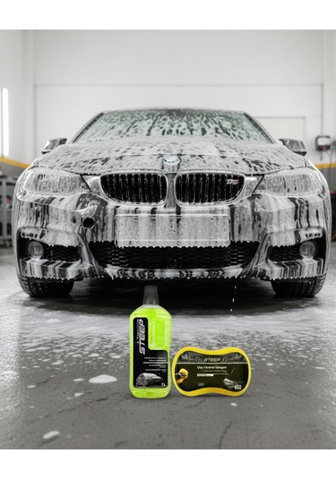 Steep Ultimate Cilalı Oto Şampuan Ph Nötr 1 Lt Oto Yıkama Süngeri