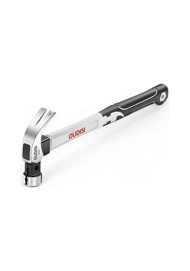 10oz Dairesel Başlı Lif Saplı Çakmak Çekiç - Manyetik Özellikli, Dayanıklı Yüksek Karbon Çelik, Profesyonel Ve Ev Kullanıma Uygun