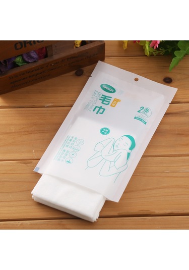 Fosenze Seyahat İçin 2'li Vakum Paketli Tek Kullandım Hijyenik Yıkama Bezi - Yumuşak Nonwoven, Hızlı Kuruyan, Kalın Yapı, Ev-ofis-seyahat Uygun Diğer