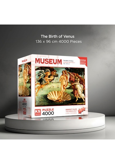 Ks Games 4000 Parça Venüs'ün Doğusu Puzzle
