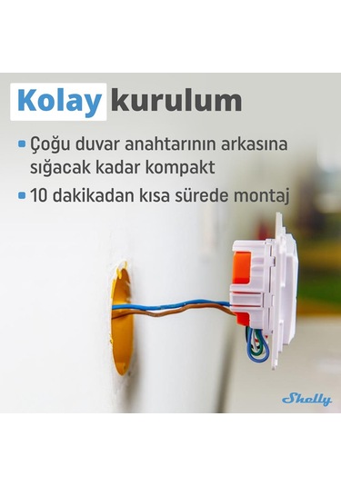 Shelly İ4 Gen3 Akıllı 4 Kanallı Sahne Kontrol Rölesi