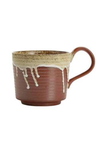 Suntek Seramik Kahve Kupa 360 Ml Japon Tarzı Retro Latte Stil-a