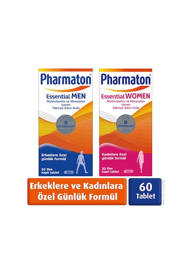 Pharmaton Men & Women 60 Kapsül