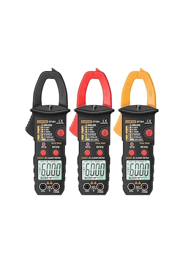 Xinxin Xinxin St180 Xinxin Ekran Kelepçesi Ac Ve Dc Akıllı Gerilim Multimetre Xinxin