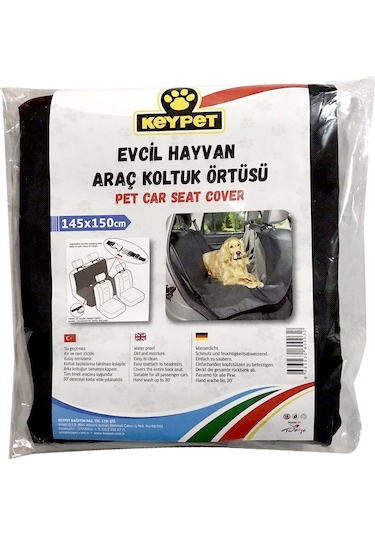 Keypet Evcil Hayvan Araç Koltuk Örtüsü 145 x 150 cm