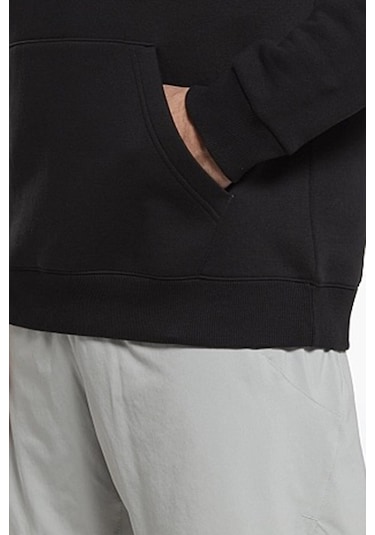 Reebok Left Chest Logo Erkek Siyah_0 Sweatshirt