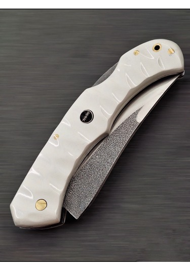 N690 Böhler Paslanmaz Çelik Kaliteli Çakı Çok Renkli