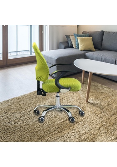 Suntek Çıkarılabilir Streç Yumuşak Slipcover Sarı-yeşil