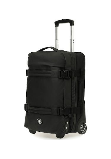 Lumberjack Tekstıl Oxford -k 5fx Siyah Unisex Küçük Boy Valiz Siyah