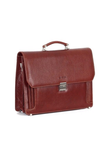 Deri Taba Klasik Evrak Çantası 270 63-129362 Siyah