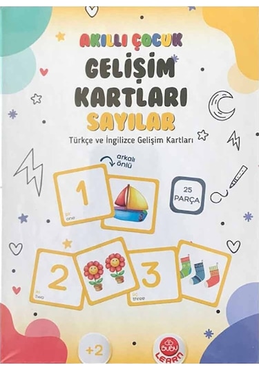 Bu-bu Akıllı Çocuk Gelişim Kartları Sayılar