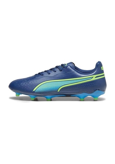 Puma King Match Fg/ag 107570-02 Profesyonel Erkek Krampon Mavi