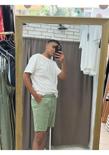 Tuba Toptaş Basic Tshirt Dar Kalıp Beyaz