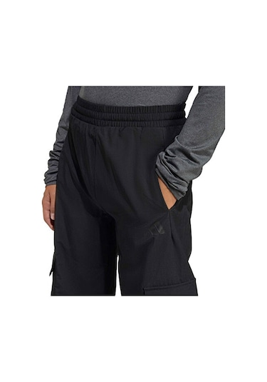 Adidas J Fi Cargo Pt Çocuk Günlük Kargo Pantolon Ka0400 Siyah