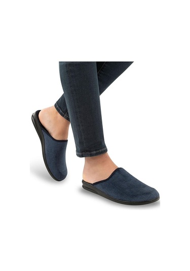 Muya Robin Anatomik Taban Kışlık Erkek Ev Terliği Lacivert 41 Lacivert