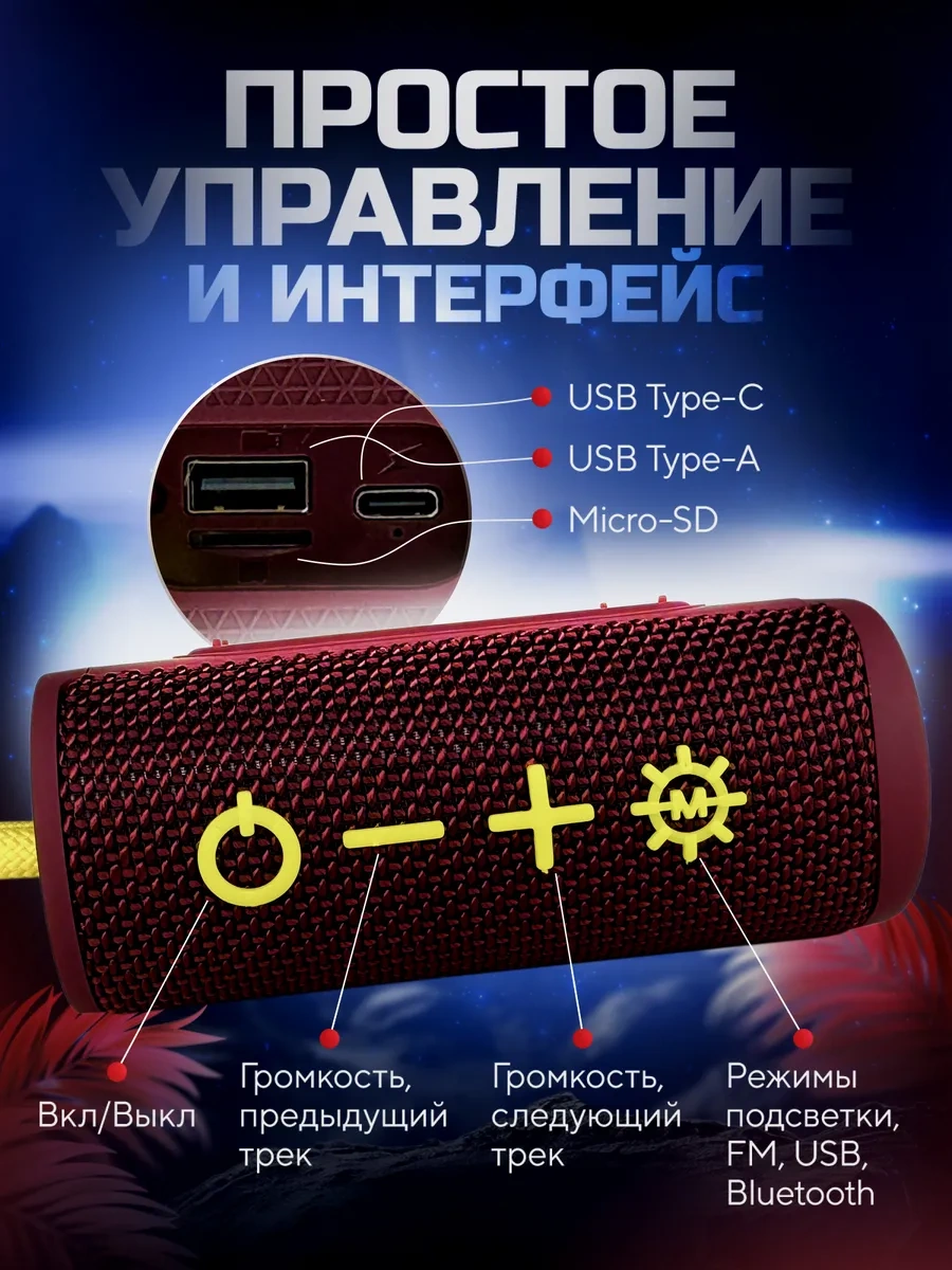 T&g Taşınabilir Kablosuz Bluetooth Hoparlör 340523326
