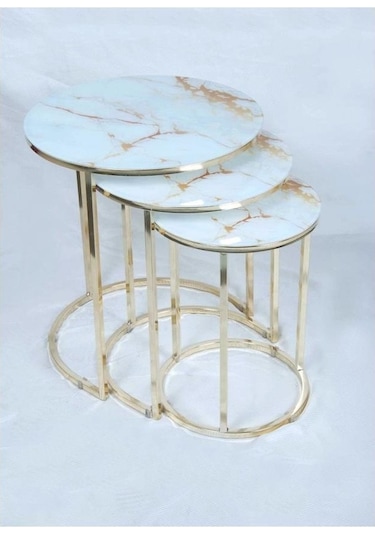 Tekbirhome Seçil C Zigon Orta Servis Sehpası