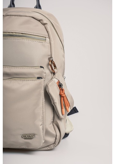 Ççs Kadın Sırt Çantası Ccs17751 Bej Bej