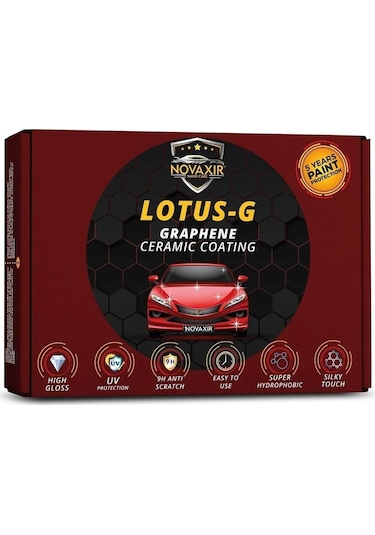 Lotus-g 9h Grafen-seramik Kaplama Seti, Ipa Cleaner, 5-yıl Koruma