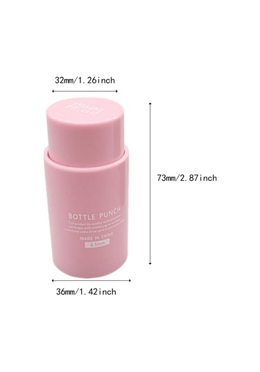 Suntek Piknik Evi İçin Taşınabilir Su Şişesi Kapağı Delme Pembe