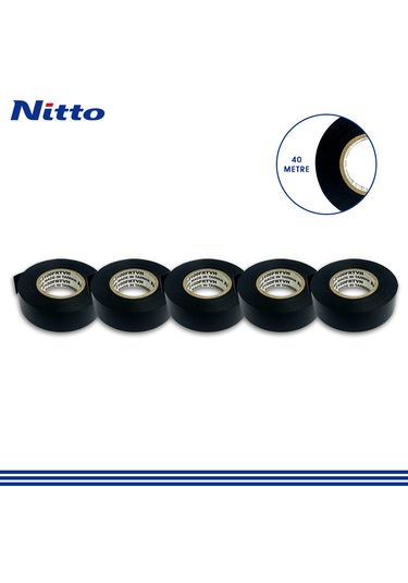 40 Metre Izole Elektrik Bandi 5 Adet Set 19mmx40m