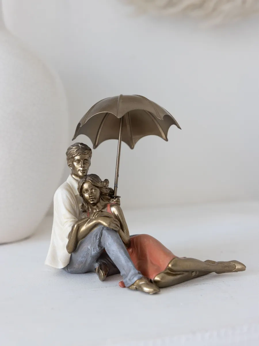 Lefard İç Mekan Dekorasyonu İçin "aşıklar" Figürü 12 Cm 178249534