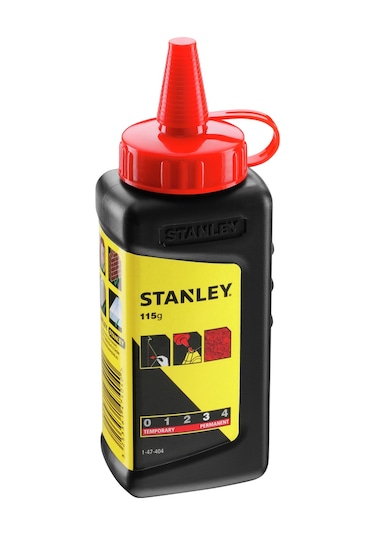 Stanley 1-47-404 Çizim İpi Boyası Kırmızı 115 G