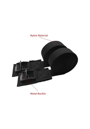 Pazly Sağlam Kilitli Dayanıklı Bağlama Kayışı - Motosiklet, Bagaj, Sörf Tahtası İçin