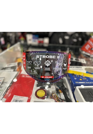 Kask Camı Ls2 Strobe 2 Gökkuşağı