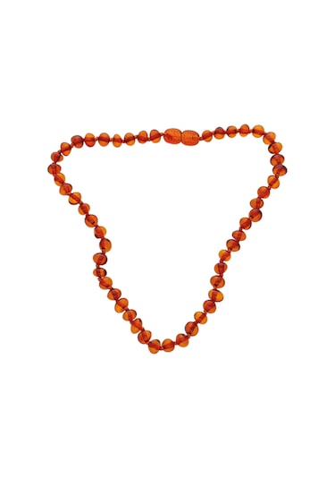 Chavin Kehribar Kolye Kız Erkek Çocuk Bebek Diş Kolyesi Dz16