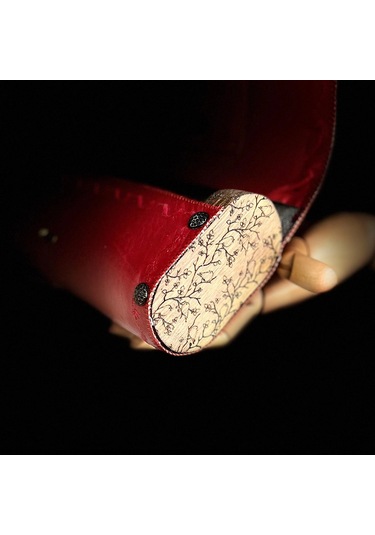 Hakiki Deri, El Yapımı Bayan Çanta, Bayan Cüzdan Larissa V13 Ekru