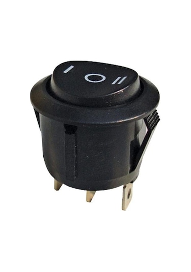 Powermaster Pm-31598 Yuvarlak Anahtar Üç Konumlu 1.0.2 Işıksız