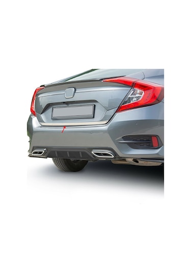 Honda Civic Fc5 2016-2020 Bagaj Alt Çıta Krom P.çelik