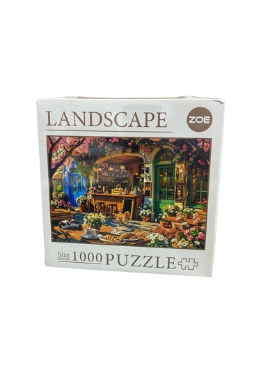 1000 Parça Firede Cafe Puzzle 9514