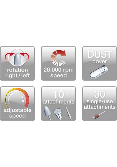 Beurer Mp 100 Manikür Pedikür Yedek Seti