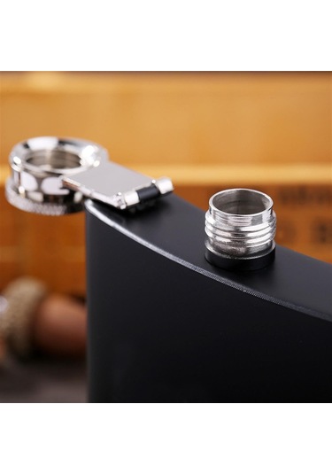 Kişiye Özel Cep Matarası Siyah