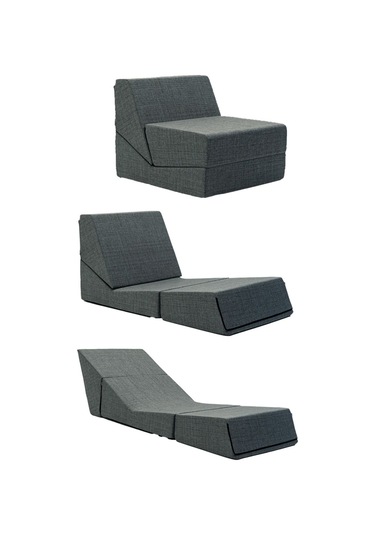 Transform Katlanır Dinlenme Koltuğu Gri