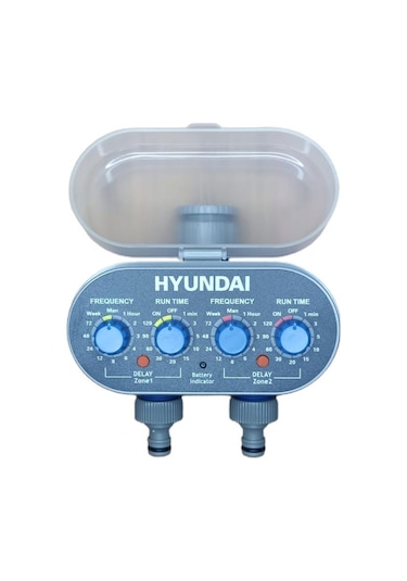 Hyundai G21010 Sulama Zamanlama Saati Çift Çıkışlı Elektronik
