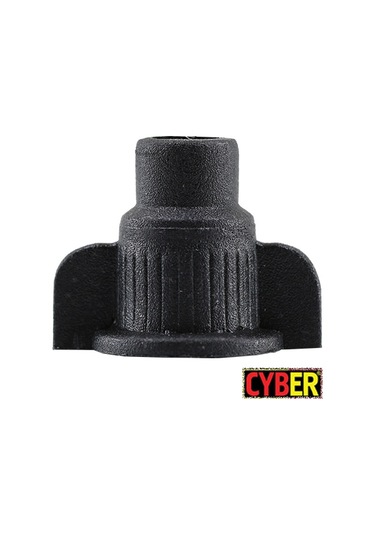 M6 Somunlu Çap 25 Kelebek Elcik (siyah)